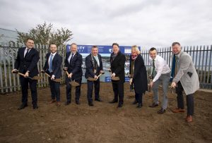 Sod Turns on €110 million investment project at Trinity Wharf