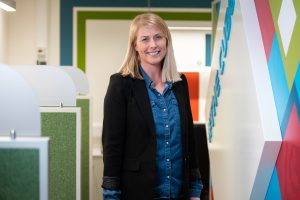 Seafood Export Consultant Michelle Scallan loves to work at The Cube Remote Work Hub
