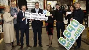 LOCAL ENTERPRISE OFFICE WEXFORD NOW SUPPORTING OVER 235 SMALL BUSINESSES EMPLOYING 1,940 STAFF ACCORDING TO NEW FIGURES LOCAL ENTERPRISE OFFICE WEXFORD CLIENTS CREATED OVER 328 JOBS IN 2023